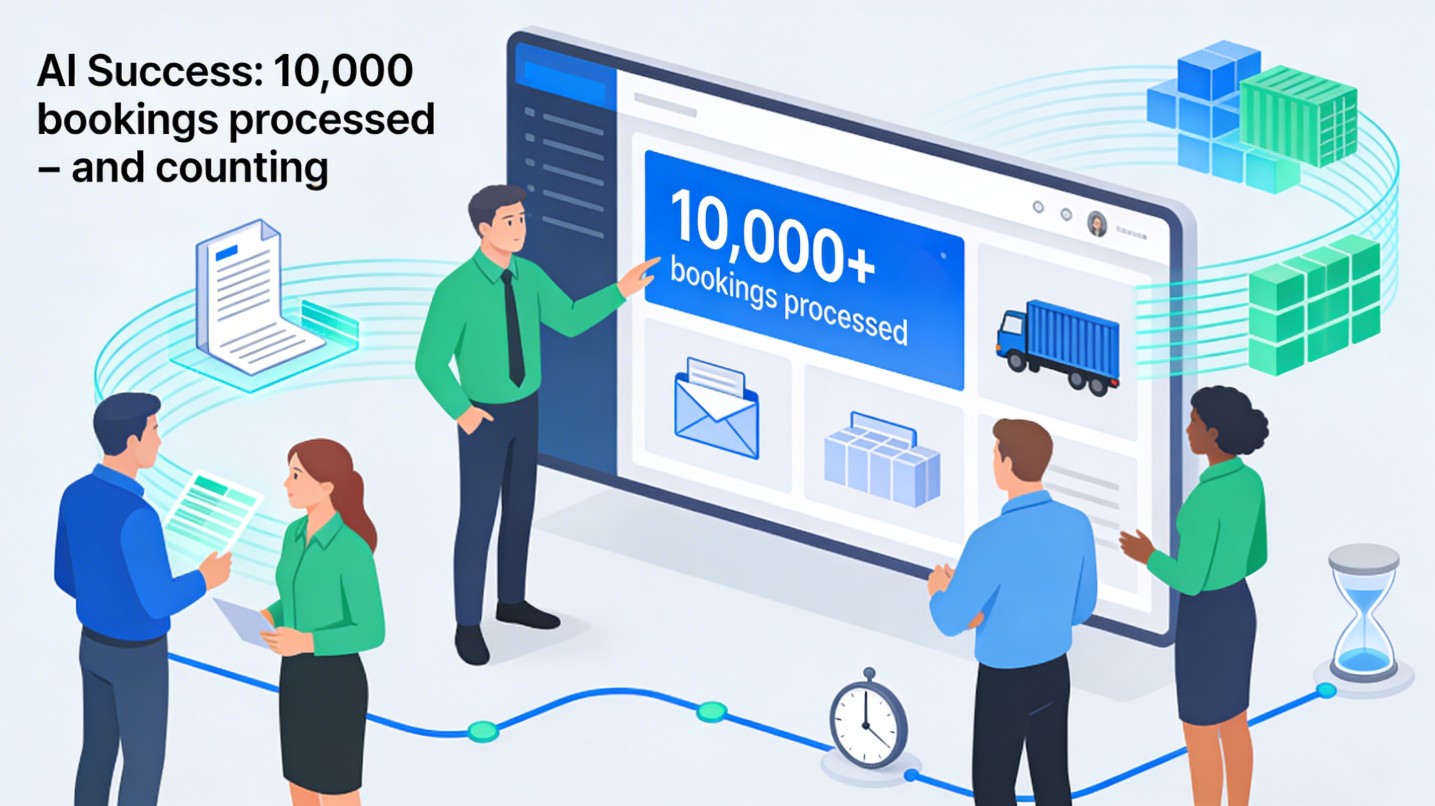 AI Success: 10,000+ bookings processed – creating more time for customers