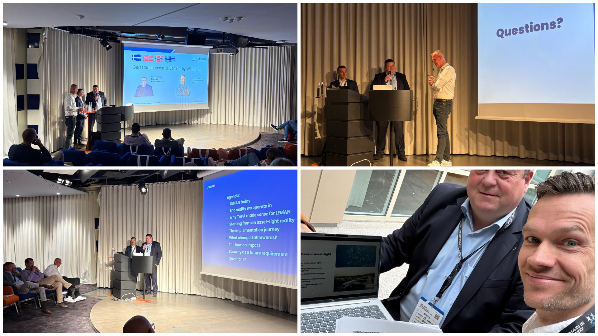 LEMAN shares pharma logistics security perspective at TAPA conference