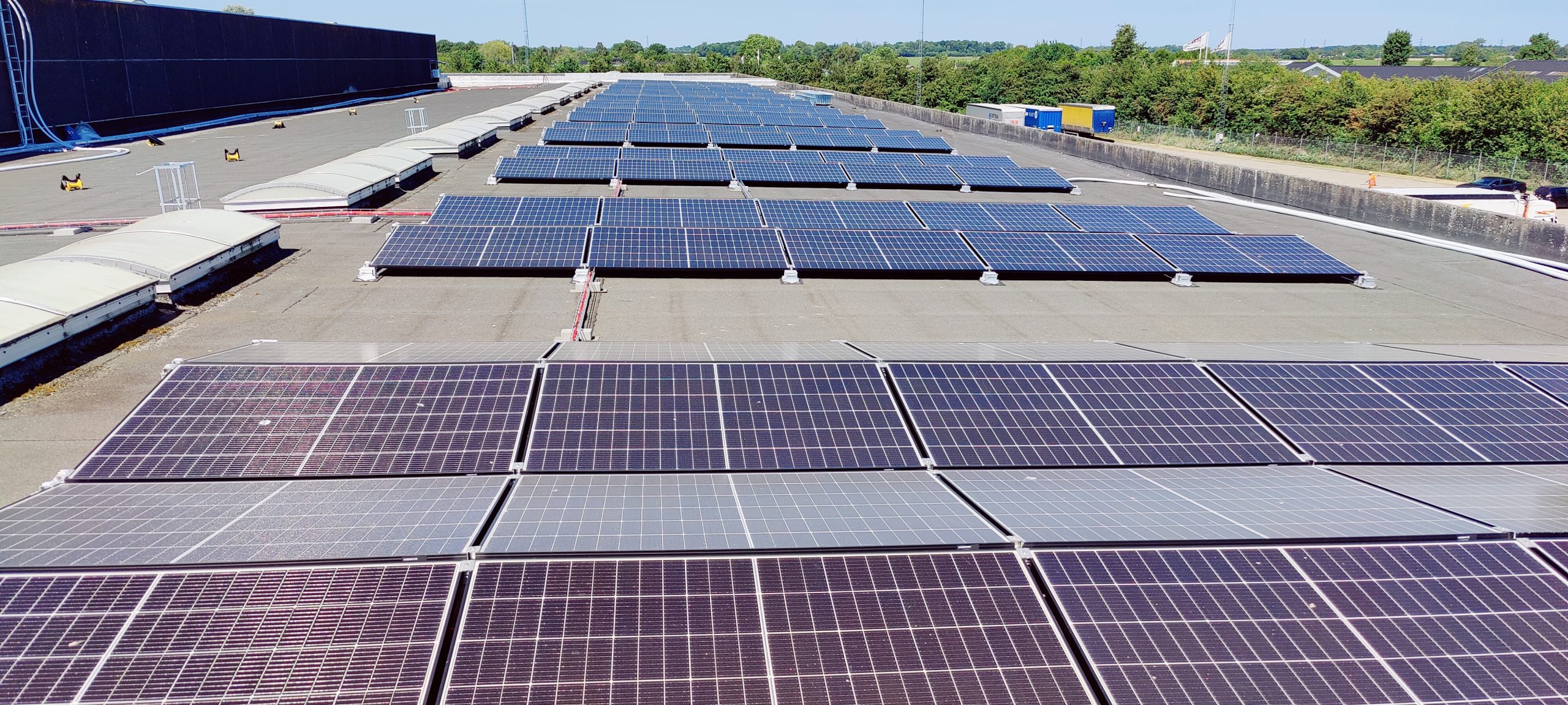 Solar energy is part of daily operations at LEMAN HQ